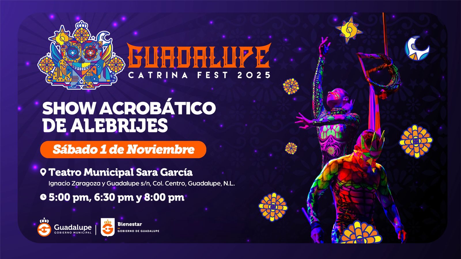 Show Acrobático de Alebrijes